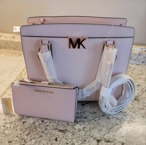 Michael Kors Blush Pink Bag Set